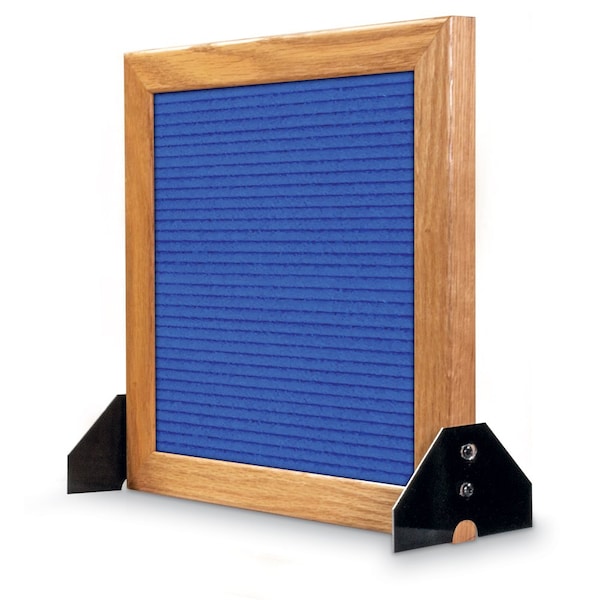 Indoor Enclosed Combo Board, 48"x36", Bronze Frame/Black & Amethyst